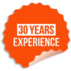 30 Years Experience Badge