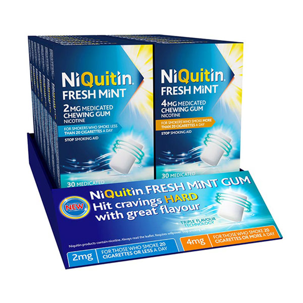 NiQuitin POS counter top