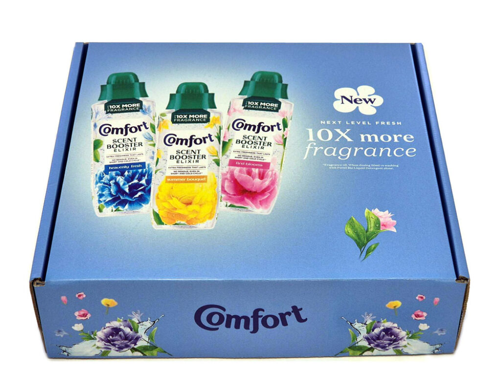 Comfort Scent Booster box closed