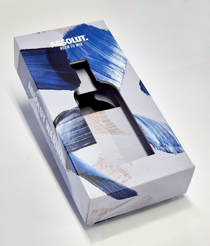Absolut Born To Mix box without bottle
