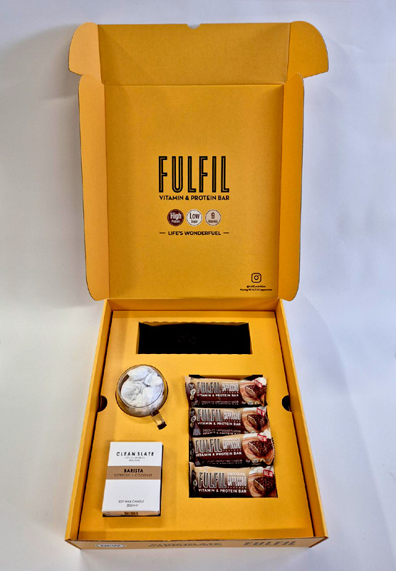 Fulfil Protein Bar box open